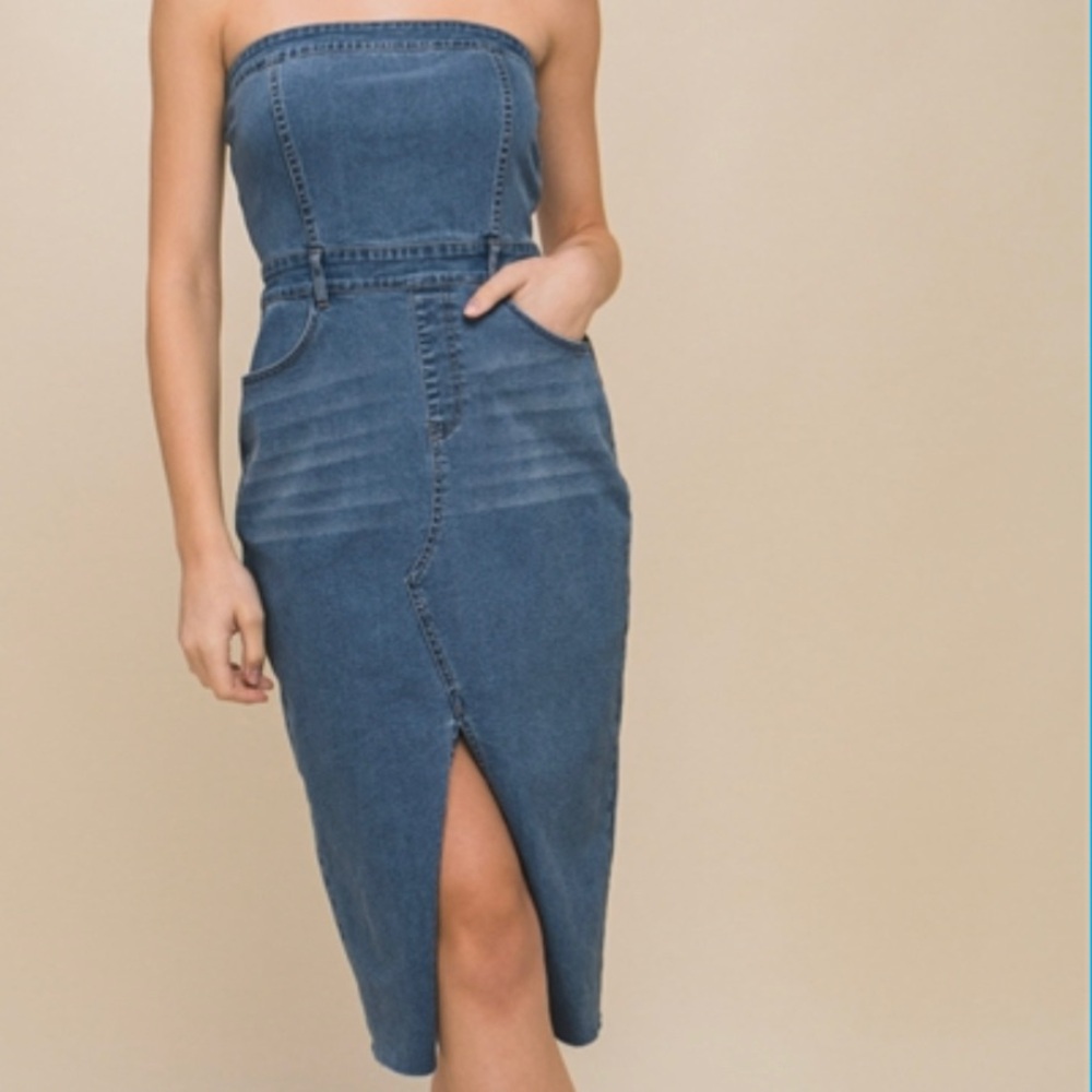 The Perfect Denim Dress 👗🏷